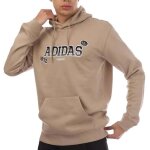 Sweat marron homme adidas iz0011
