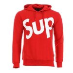 Sweat rouge homme supreme grip classic
