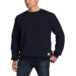 Sweat - shirt carhartt - . k124. 472. s007 - sweat - shirt mi - epais avec col ras - de - cou loose fit ...