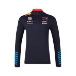 Sweat - shirt � demi - zip officiel oracle red bull racing formule 1 unisexe - bleu