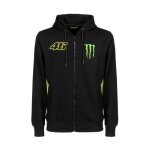 Sweat - shirt monster energy vr46 moto gp officiel homme noir