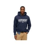 Sweat superdry homme core sport bleu coton