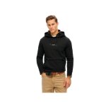Sweat superdry homme uni classic noir coton