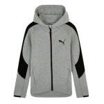Sweat zippe gris gar�on puma 672882 - 01