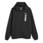 Sweat zipp noir homme puma fit double knit