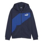 Sweat zipp� marine gar�on puma 679251