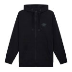 Sweat zipp� noir homme umbro sherpa