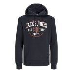 Sweatshirt  capuche 2 col avec logo jack & jones