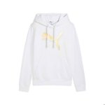 Sweatshirt  capuche femme puma ess metallic fl
