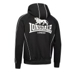 Lonsdale sweatshirt � capuche achavanich noir - style sport lifestyle