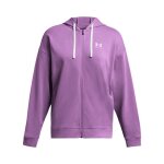 Sweatshirt � capuche zipp� - under armour - rival terry - coupe oversize - tissu �ponge l�ger - �vacue ...