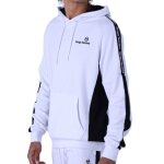 Sweatshirt capuche sergio tacchini side 40673 118 wht blk