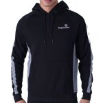 Sweatshirt capuche sergio tacchini side 40673 524 blk dgm
