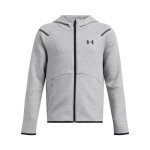 Sweatshirt  capuche zipp enfant under armour unstoppable fleece