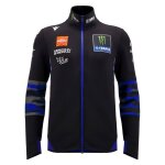 Sweatshirt avec fermeture clair intgrale team replica homme monster energy yamaha moto gp