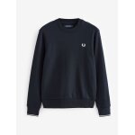 Pull fred perry col rond marine