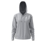 Under armour sweatshirt zipp� femme rival terry gris - french terry l�ger
