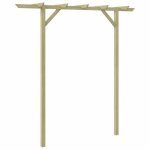 Sweet�arche de jardin arche � rosiers mvs - pergola de jardin 205x40x203 cm bois eu26 680906