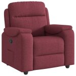 Sweet fauteuil relax contemporain - fauteuil inclinable - rouge bordeaux - tissu - 96x99x102cm - 2069 ... Sweet fauteuil relax contemporain - fauteuil inclinable - rouge bordeaux - tissu - 96x99x102cm - 2069 ...