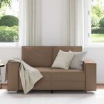 Sweety@ fauteuil moderne - canap� simple - pour adulte / enfant - cappuccino 160 x 78 x 84 cm cuir artificiel ...