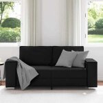 Sweety@ fauteuil moderne - canap� simple - pour adulte / enfant - noir 180 x 78 x 84 cm cuir artificiel ...