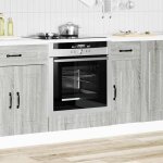 Sweety - meuble de cuisine bas / armoire  four kalmar - sonoma gris - bois dingnierie ll213