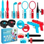 Switch accessoires de jeux de sport pour switch / switch oled 17 en 1 kit daccessoires pour sport family ...