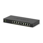 Switch poe gigabit - netgear - gs308lp - 8 ports - 123w budget poe - non g�r�