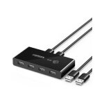Commutateur usb 2. 0 - ugreen - kvm 4 ports - 5gbps - compatible windows / linux / macos - indicateur ... Commutateur usb 2. 0 - ugreen - kvm 4 ports - 5gbps - compatible windows / linux / macos - indicateur ...