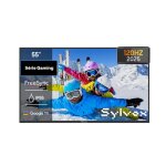 Sylvox gaming - smart tv - t�l� ext�rieur 55?(140cm) - 4k uhd 1000nit - google tv - 120hz - dolby atmos ...