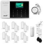 Systeme dalarme maison wifi + gsm 2g huxgo hxa005 avec sirene 1x détecteur de mouvement 12x capteur de ... Systeme dalarme maison wifi + gsm 2g huxgo hxa005 avec sirene 1x détecteur de mouvement 12x capteur de ...