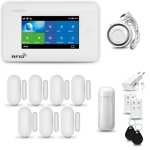 Systeme dalarme maison wifi + gsm huxgo hxa006 avec sirène 1x détecteur de mouvement 7x capteur de porte ... Systeme dalarme maison wifi + gsm huxgo hxa006 avec sirène 1x détecteur de mouvement 7x capteur de porte ...