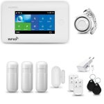 Systeme dalarme maison wifi + gsm huxgo hxa006 avec sirène 3x détecteur de mouvement 1x capteur de porte ... Systeme dalarme maison wifi + gsm huxgo hxa006 avec sirène 3x détecteur de mouvement 1x capteur de porte ...
