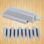 Systme amortisseur de porte 10 pices abs pour armoire tiroir charnire pousser pour ouvrir tampon attrape ...