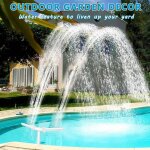 Système darrosage pvc pour piscine fontaine à haute pression avec buse réglable fontaine de jardin Système darrosage pvc pour piscine fontaine à haute pression avec buse réglable fontaine de jardin