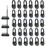 Syst�me de casques silent disco retekess ta003 casques dj professionnels pour �v�nements musicaux �coles(3 ...