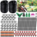 Syst�me dirrigation jardin 149 pcs micro goutte � goutte kit arrosage automatique 30m 4 / 7 tuyau pour ...
