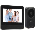 Systme dinterphone vido wifi sans fil interphone visuel  vision nocturne infrarouge type c 2. 4ghz ...