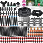 Systme dirrigation jardin 310pcs kit dirrigation goutte 60m + 20m kit arrosage automatique kit dirrigation ...