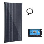 Systme de panneaux solaires 300w de puissance haute efficacit 23% cadre en aluminium durable kit 300w ...
