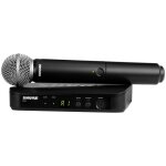 Système sans fil - shure - blx24e - sm58 - h8e - micro dynamique sm58 - récepteur blx4e - portée 91m Système sans fil - shure - blx24e - sm58 - h8e - micro dynamique sm58 - récepteur blx4e - portée 91m