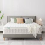 Szsl matelas hybride 160x200 pais 26cm memoire de forme et ressorts ensachs 7 zones ferme