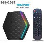 T95z plus nouveau botier tv android 12 h618 lecteur rseau 8k hd botier tv label