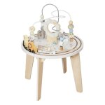 Table d?activits ducative en bois ginger home ? labyrinthe  perles et circuit de train montessori ...