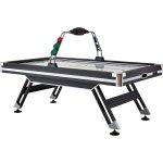 Table d?air hockey - duoku - avec systme de score electronique led - equipement de jeu d?intrieur - ...
