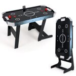 Table air hockey pliable costway moteur puissant 12v - tableau de marqueurs led numérique - 2 batteurs ... Table air hockey pliable costway moteur puissant 12v - tableau de marqueurs led numérique - 2 batteurs ...