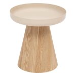 Table d appoint hercyna beige 41840x40cm - atmosphera createur dinterieur - beige Table d appoint hercyna beige 41840x40cm - atmosphera createur dinterieur - beige