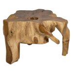 Table basse 68 x 70 cm en racine de teck naturel - geppetto meubletmoi Table basse 68 x 70 cm en racine de teck naturel - geppetto meubletmoi