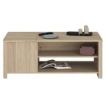 Table basse betty rectangulaire - en panneau de particules revêtu papier - décor chêne - classique - ... Table basse betty rectangulaire - en panneau de particules revêtu papier - décor chêne - classique - ...