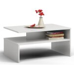 Table basse - boston bench - blanc - moderne - design - laqu�